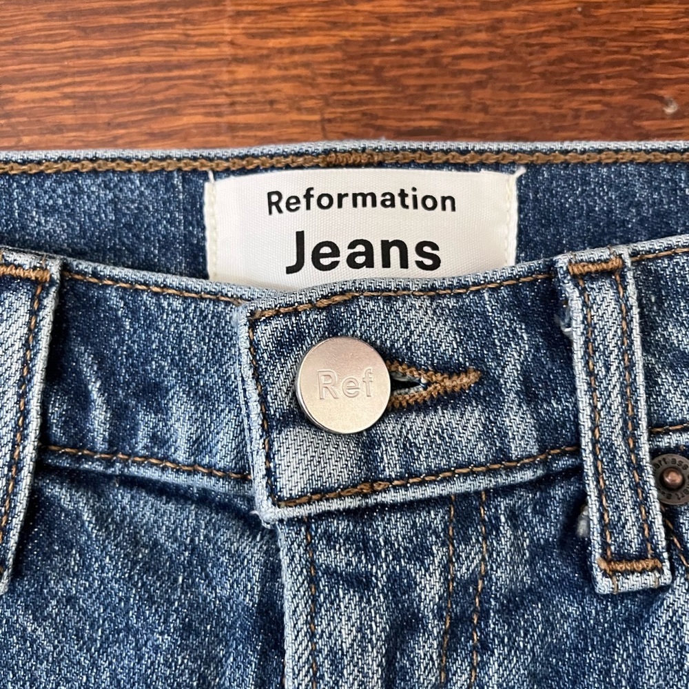 Reformation Jeans Liza High Straight Jean